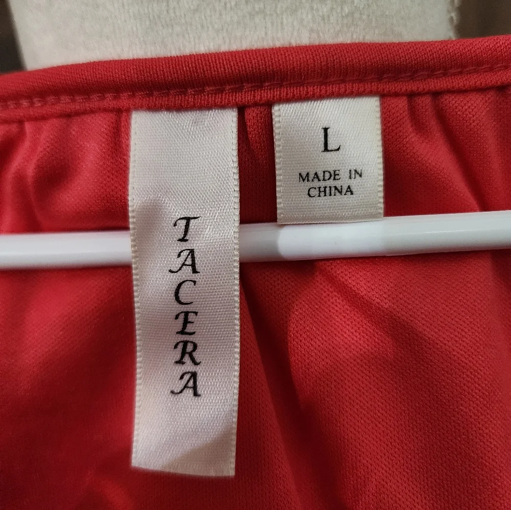 Preowned Tacera, size large,‎ women's lace dress - Picture 5 of 7